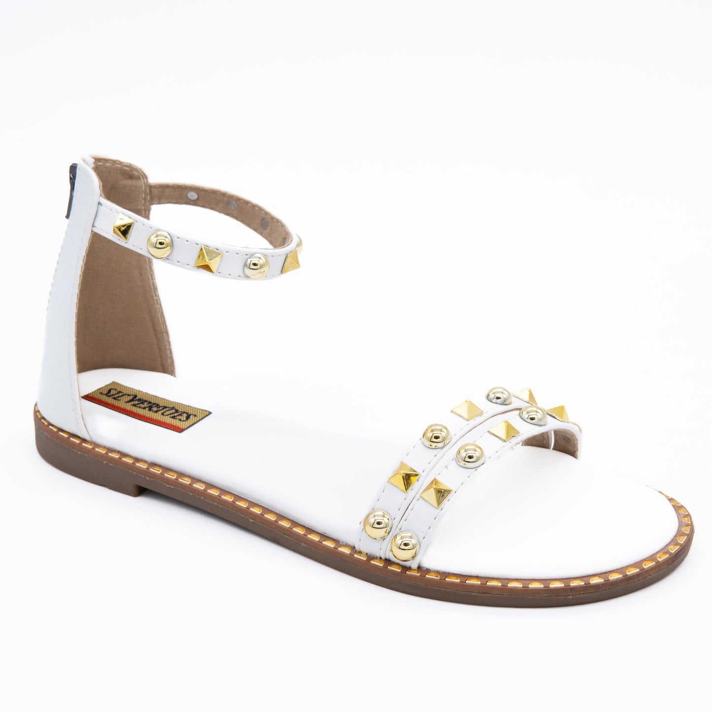 STUDDED FLATS