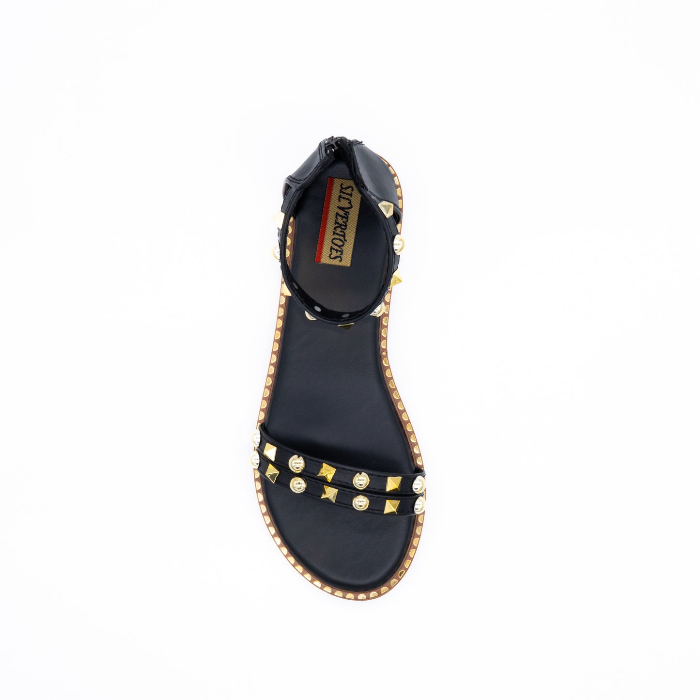 STUDDED FLATS