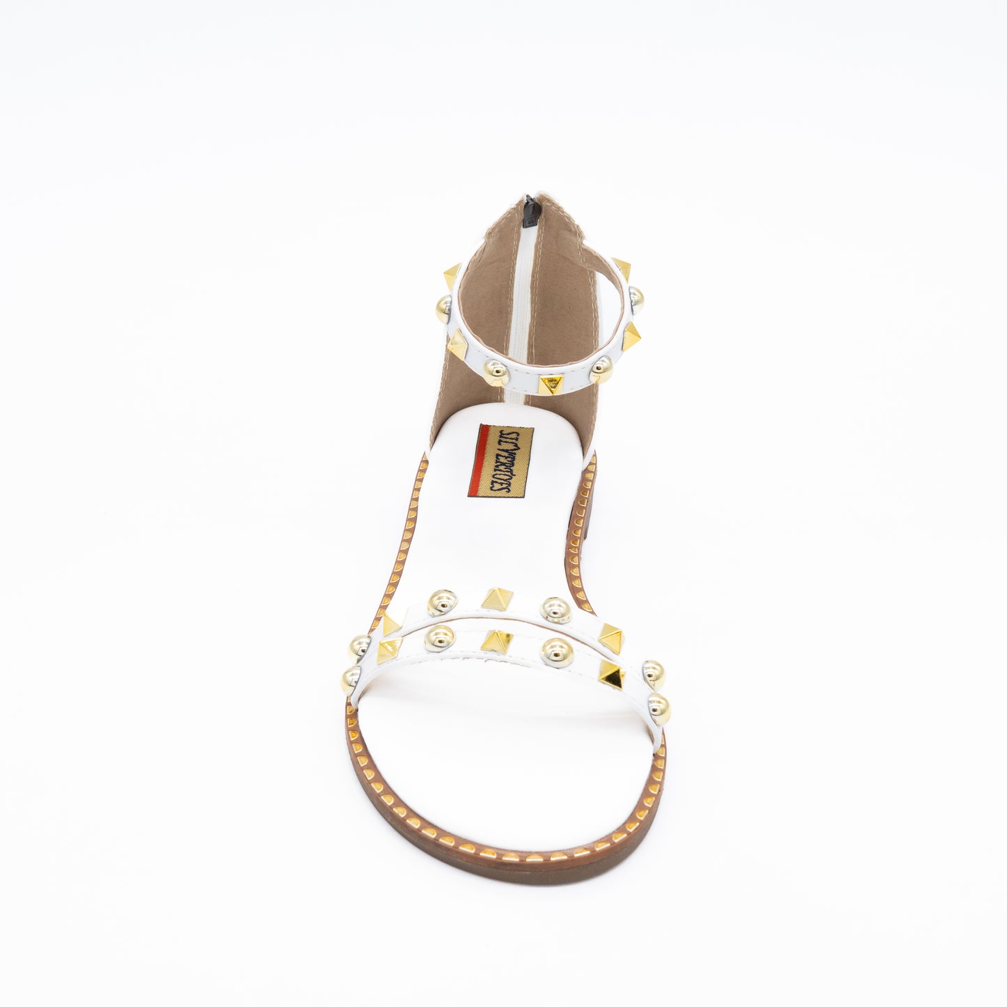 STUDDED FLATS