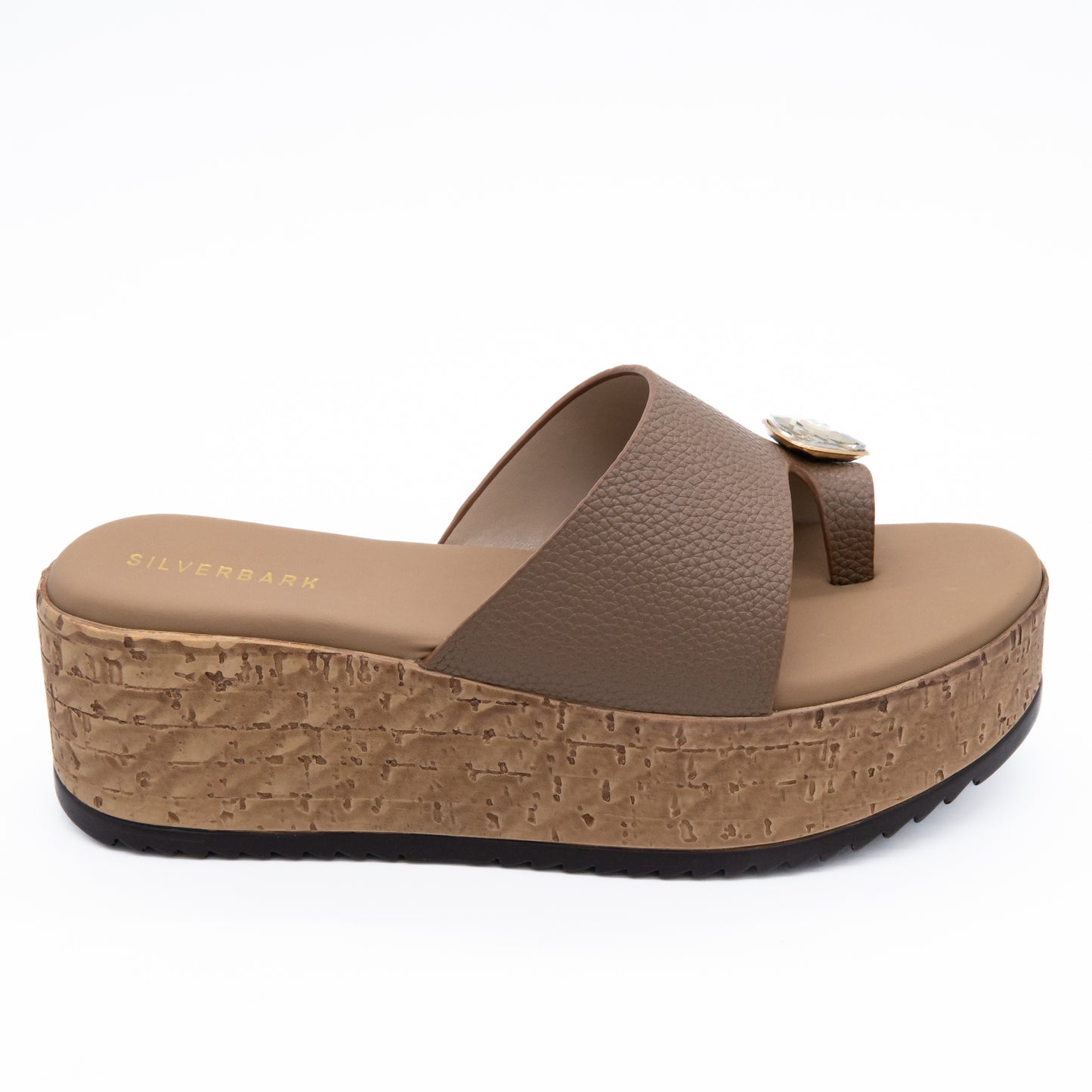 WEDGE HEELED CUSIONED THUMBED
