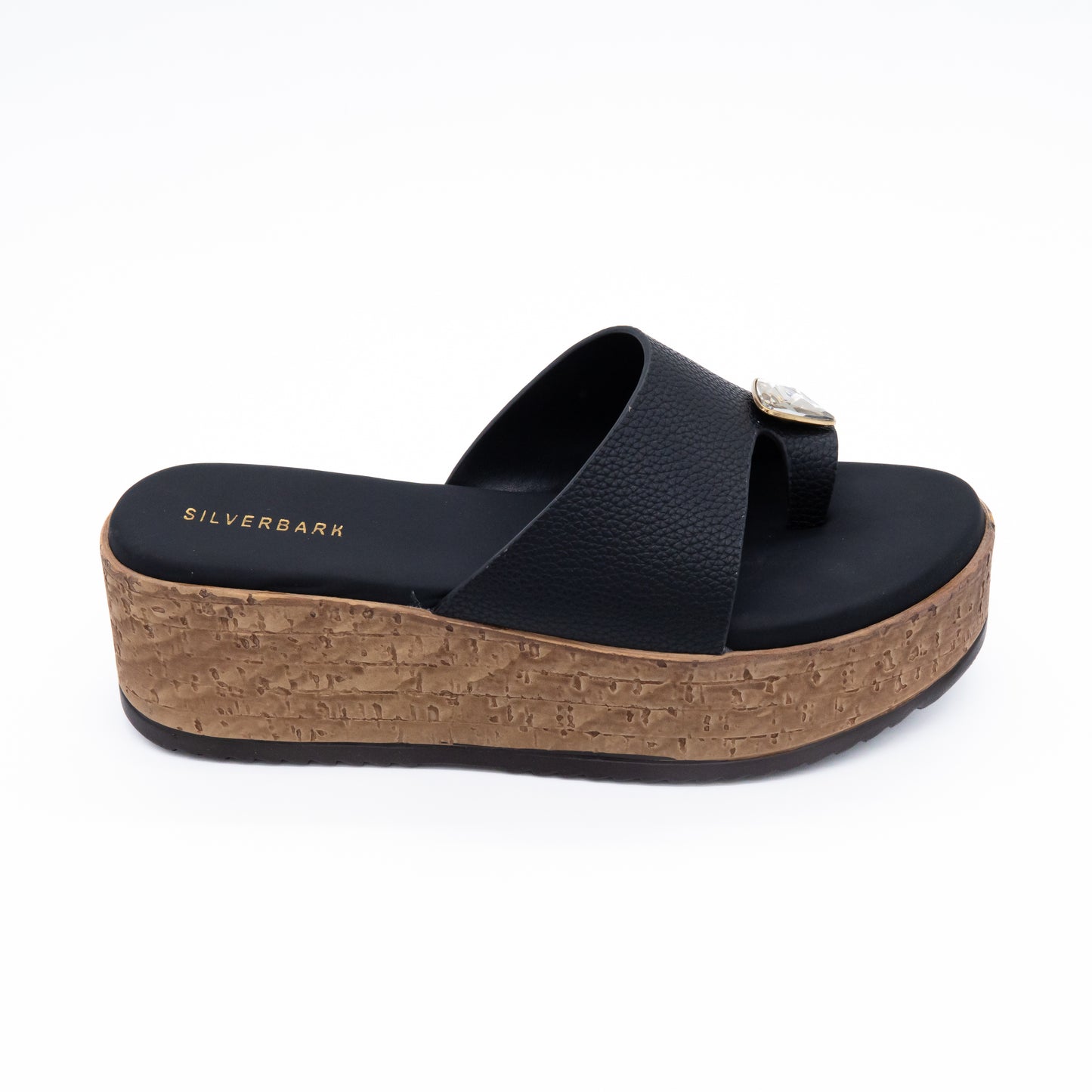 WEDGE HEELED CUSIONED THUMBED