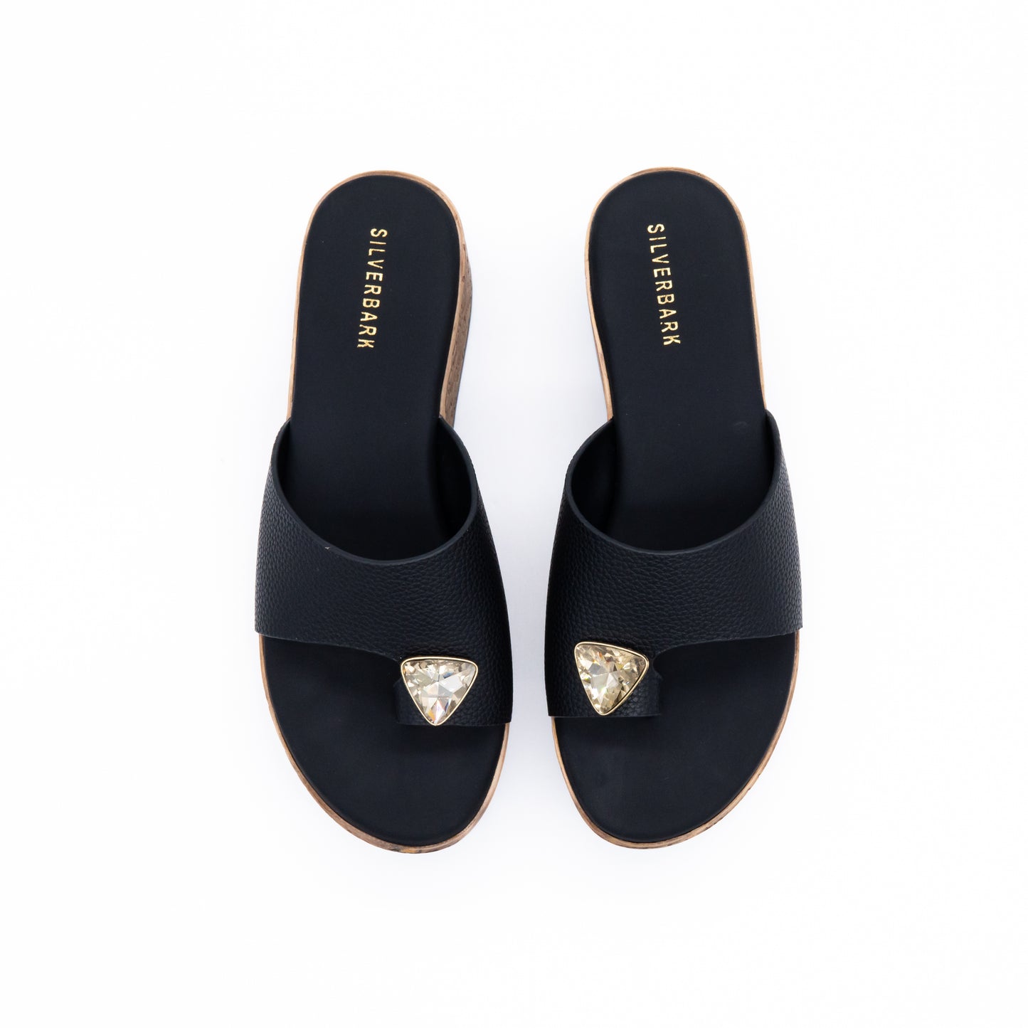 WEDGE HEELED CUSIONED THUMBED