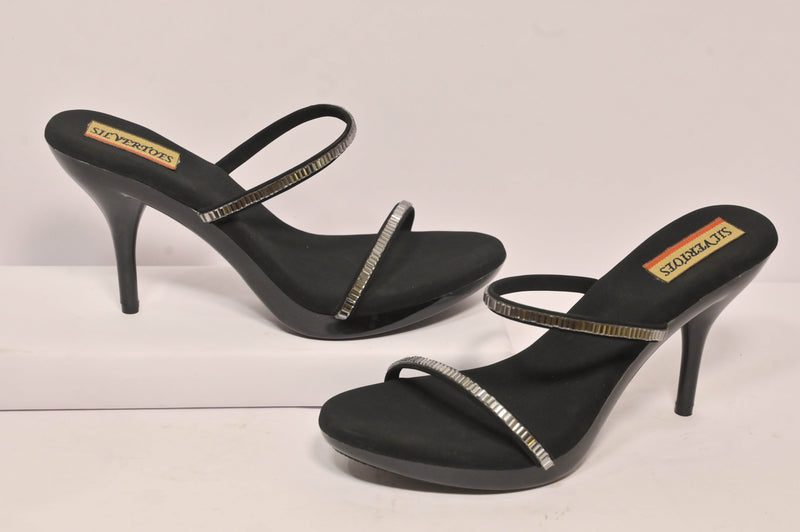 Broad Pencil Heel - Silvertoes