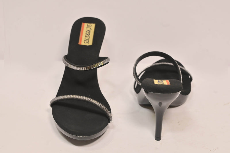 Broad Pencil Heel - Silvertoes