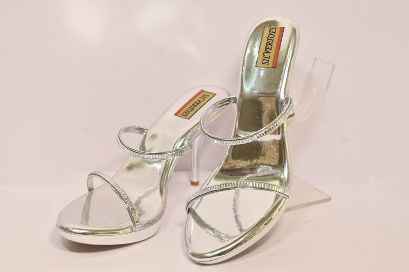 Broad Pencil Heel - Silvertoes