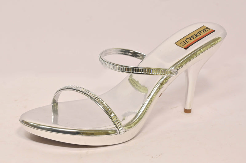 Broad Pencil Heel - Silvertoes