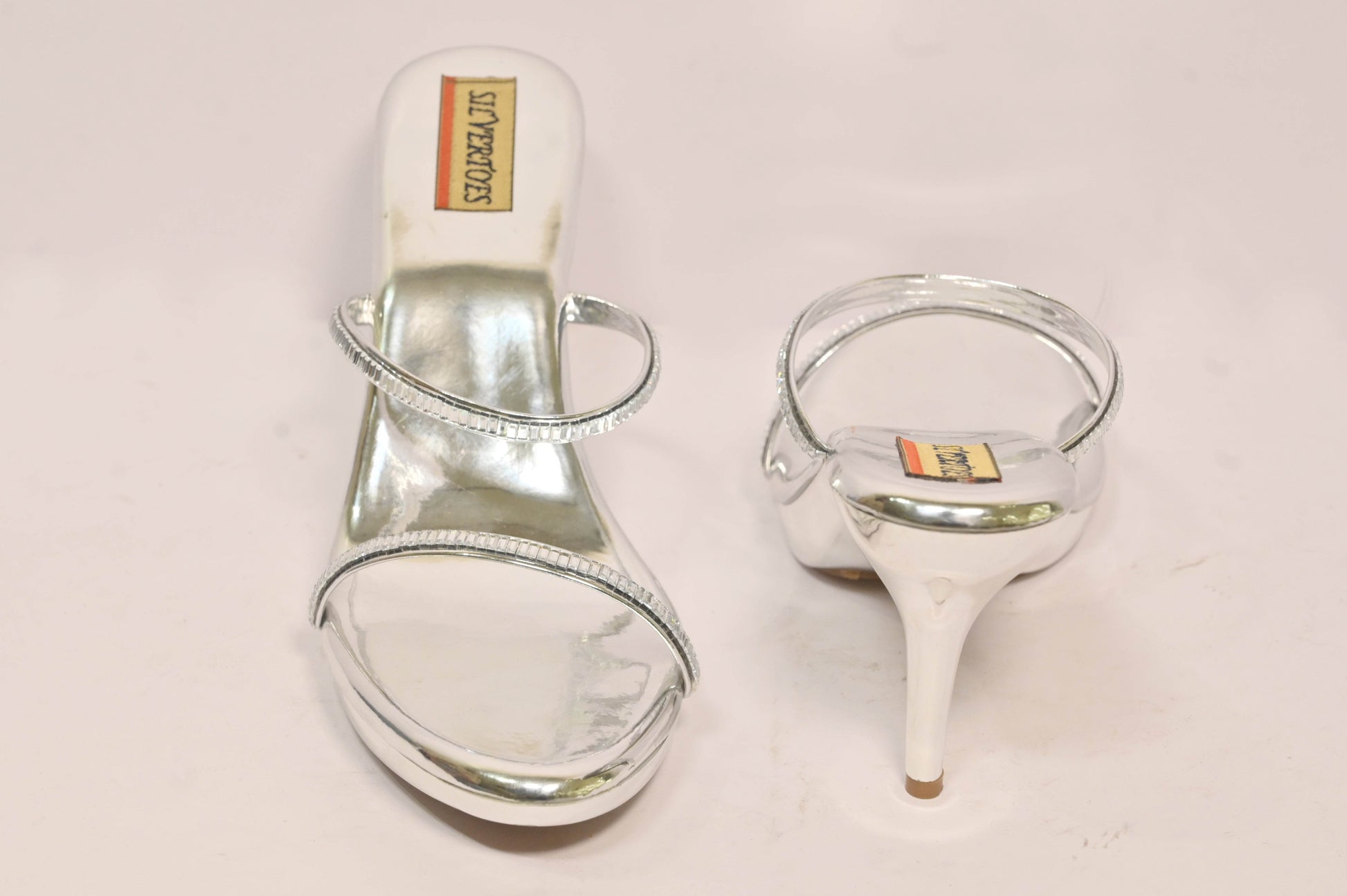 Broad Pencil Heel - Silvertoes