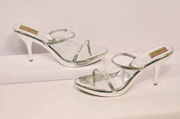 Broad Pencil Heel - Silvertoes