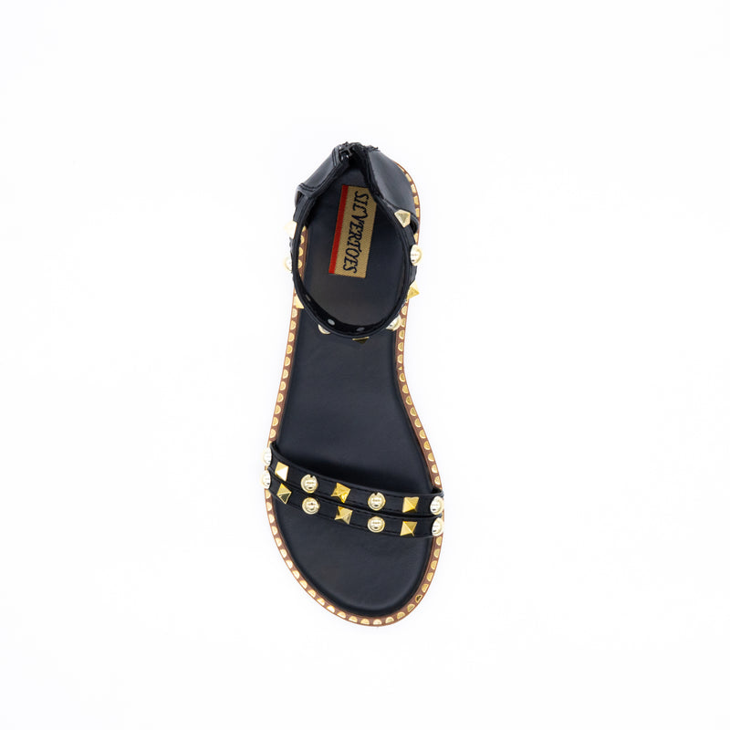 STUDDED FLATS