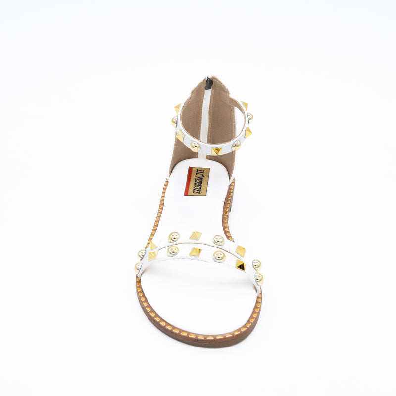 STUDDED FLATS