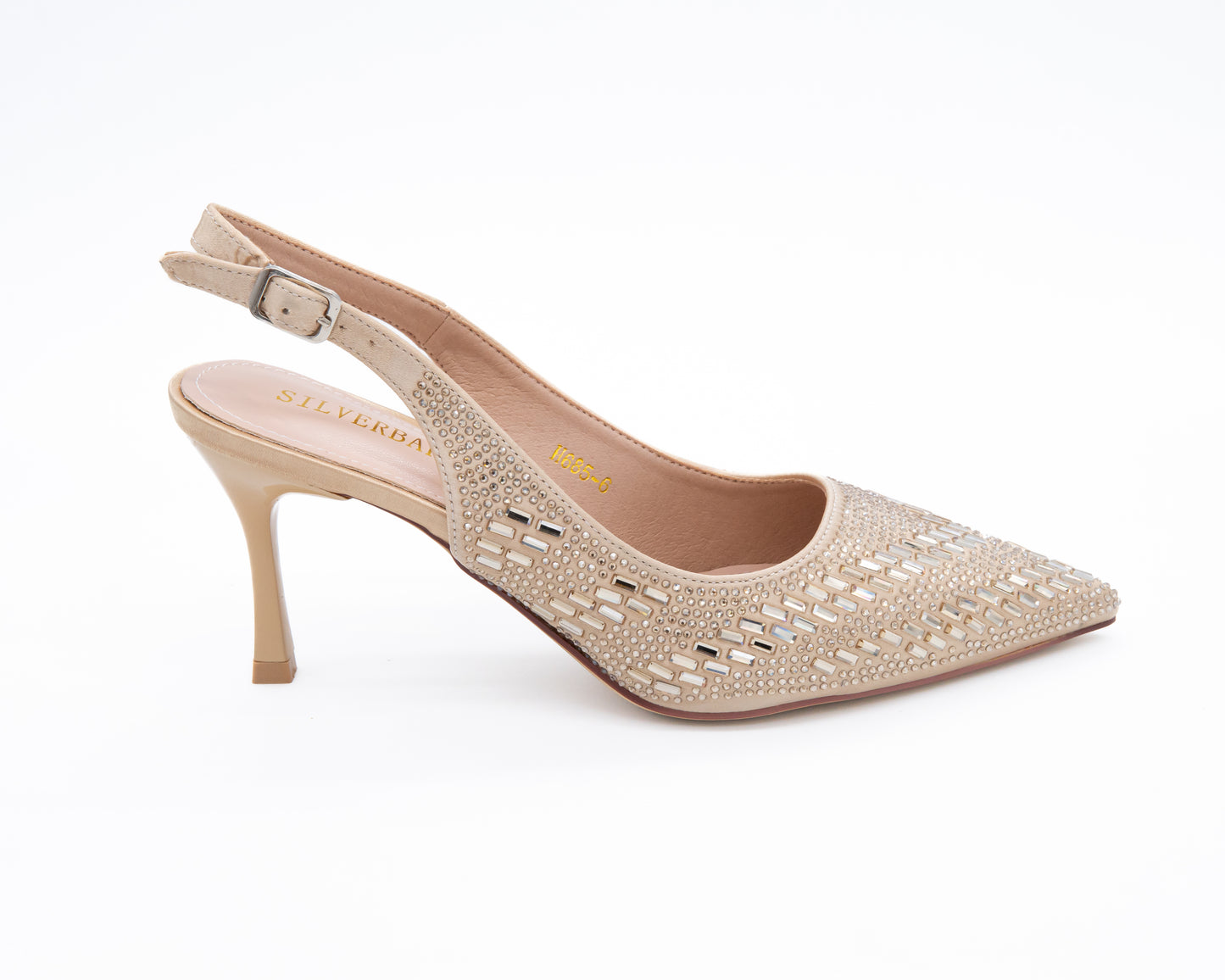 PARTY WEAR STUDDED PENCIL HEEL