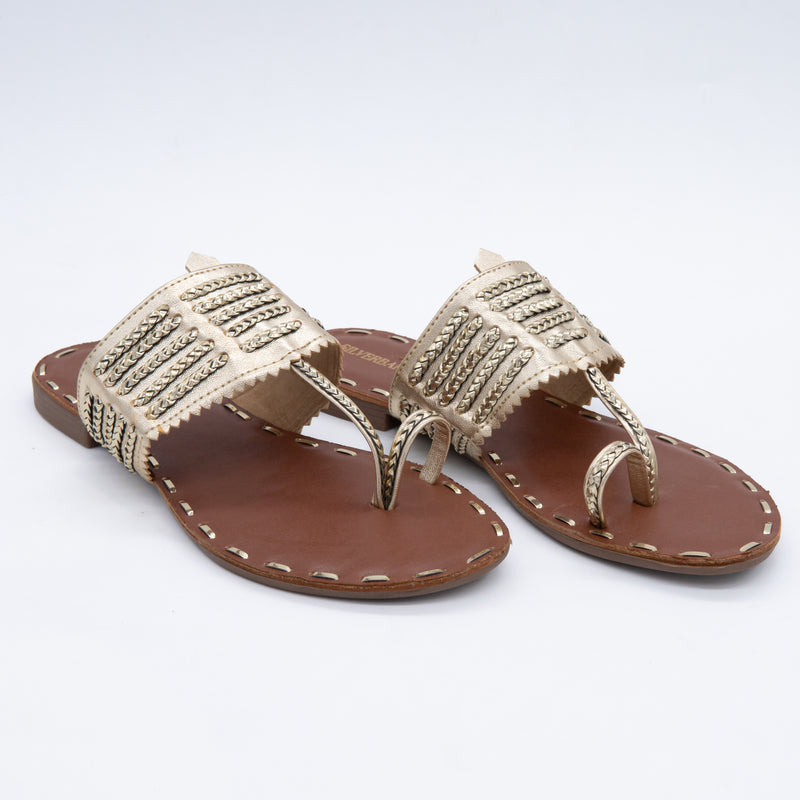 NAZAARA (METALLIC ACCENT KOLAPURI)