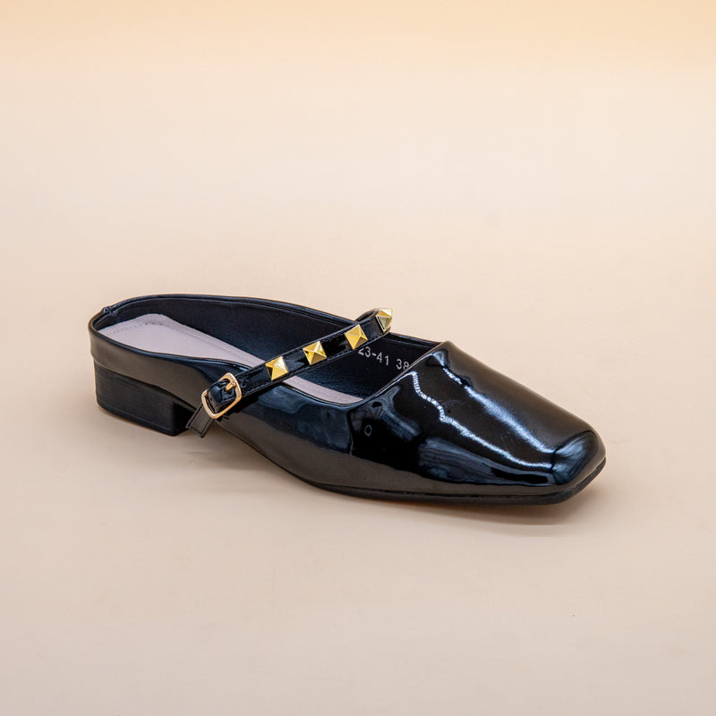 Midnight Edge Mary Janes