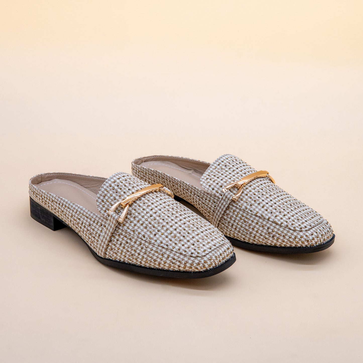 Classic Checkered Charm Loafers
