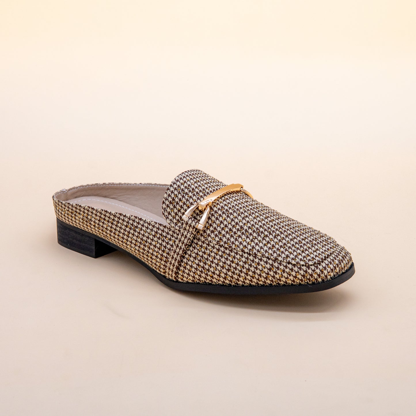 Classic Checkered Charm Loafers