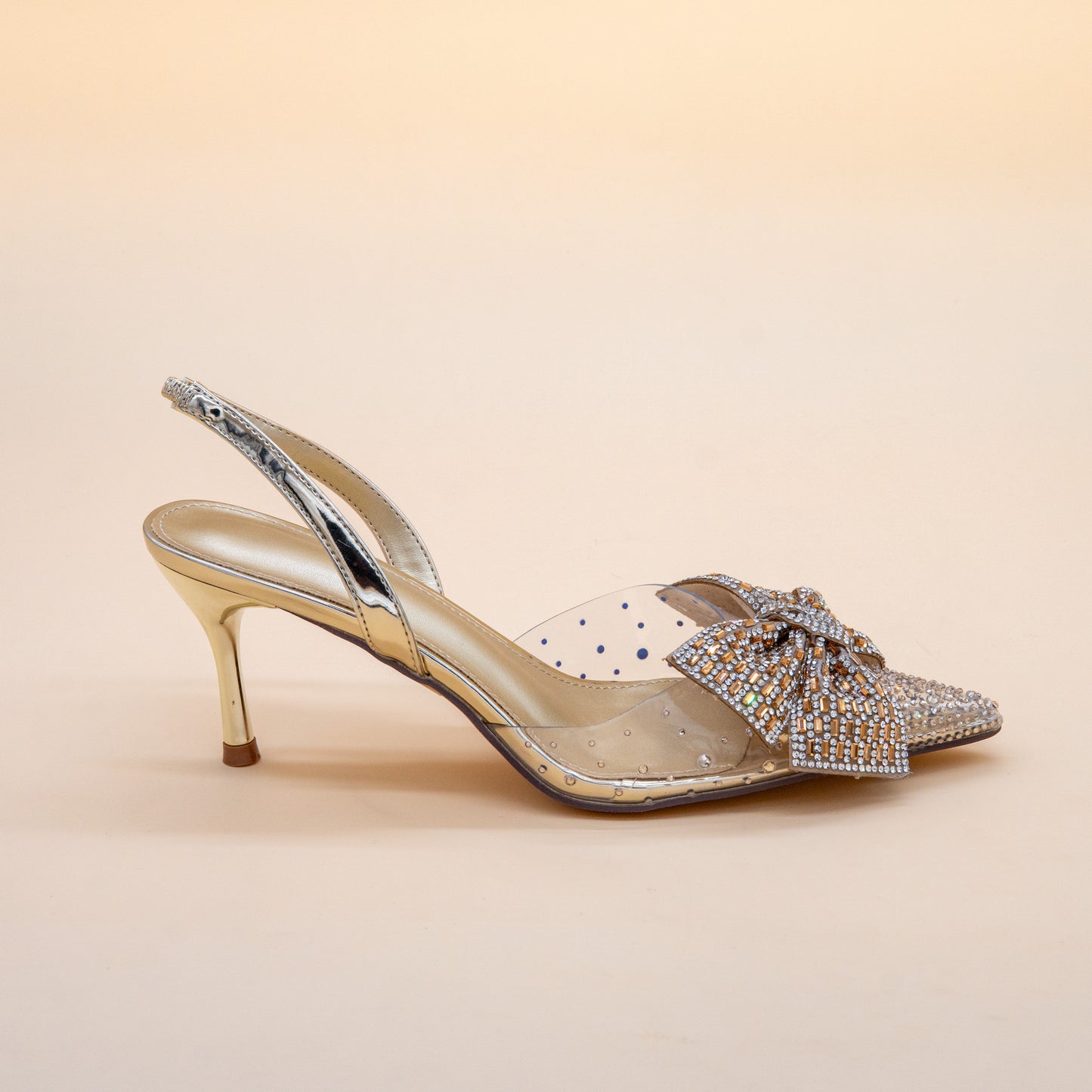 Starlight Bow Slingback Heels